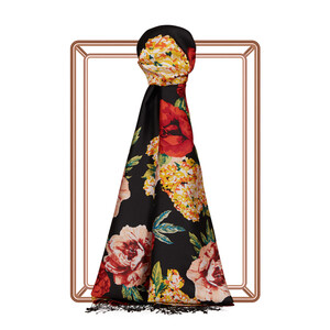 Black shop summer scarf