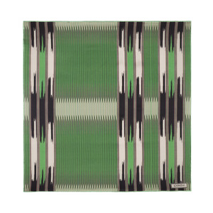 ipekevi - Siyah Zümrüt Karadeniz Keşanı Saten İpek Mendil 