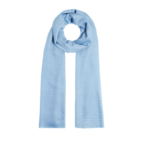 Sky Blue Cashmere Silk Prime Scarf