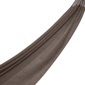 Soil Lurex Farba Wool Silk Scarf - Thumbnail