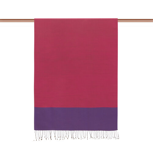 Sour Cherry Green Reversible Silk Scarf