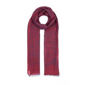 ipekevi - Sour Cherry Saadabad Garden Print Scarf (1)