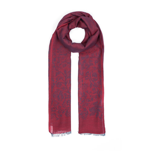 Sour Cherry Saadabad Garden Print Scarf