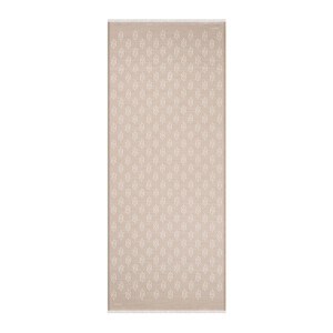 Stone IE Monogram Wool Silk Scarf - Thumbnail