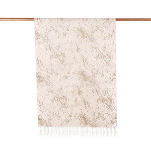 Stone Marble Print Silk Scarf - Thumbnail