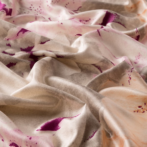 Stone Melancholy Print Silk Scarf - Thumbnail