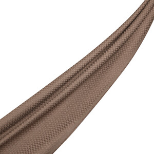 ipekevi - Stone Mini Checkerboard Wool Scarf ipekevi - Stone Mini Checkerboard Wool Scarf