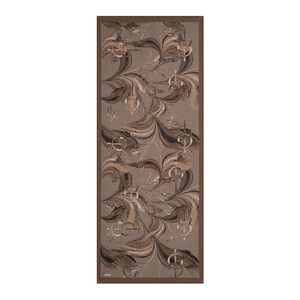 Stone Mono Flow Print Tencel Scarf - Thumbnail