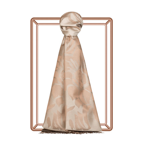 Stone Nev Garden Jacquard Silk Scarf