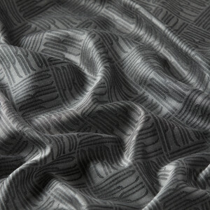  Stone Qufi Pattern Silk Scarf - Thumbnail