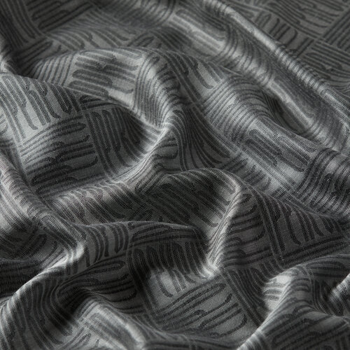  Stone Qufi Pattern Silk Scarf