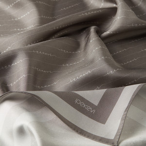 Stone Signature Silk Twill Scarf - Thumbnail