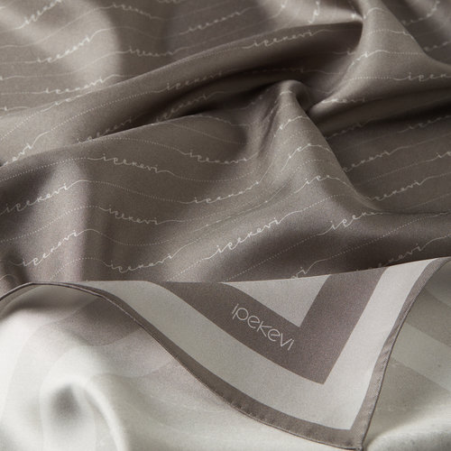 Stone Signature Silk Twill Scarf