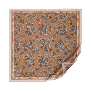 Stone Soil Mezopotamya Print Tencel Scarf - Thumbnail