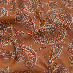 Stone Soil Mezopotamya Print Tencel Scarf - Thumbnail
