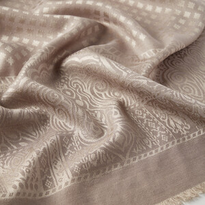 Stone Wool Silk Scarf - Thumbnail