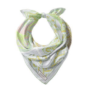 ipekevi - Su Yeşili Olimpos Saten İpek Mendil (1)