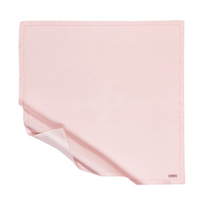 Sugar Pink Frame Silk Twill Scarf - Thumbnail