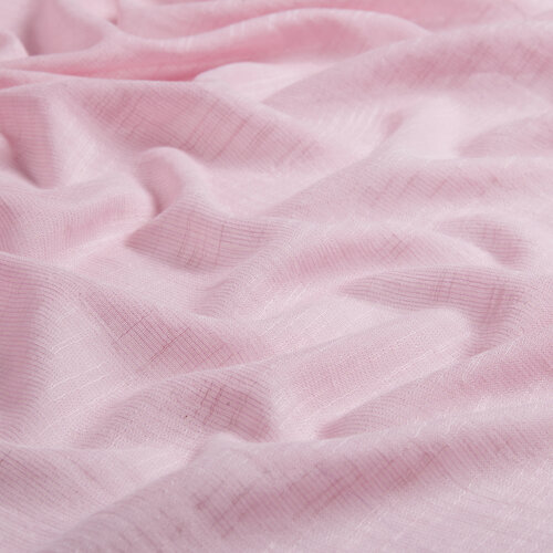 Sugar Pink Plain Cotton Silk Scarf