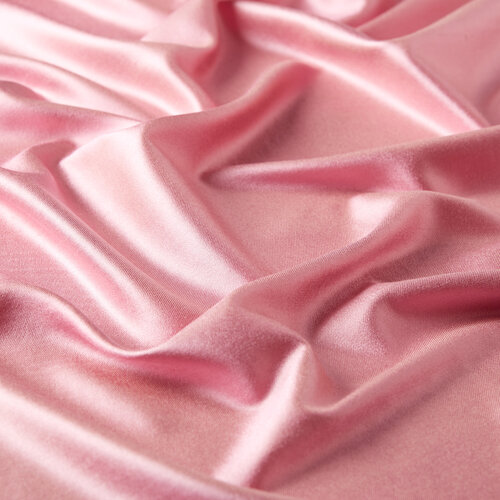 Sugar Pink Reversible Silk Neck Scarf