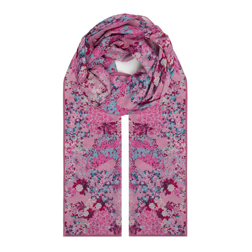 Sugar Pink Rich Rose Cotton Scarf