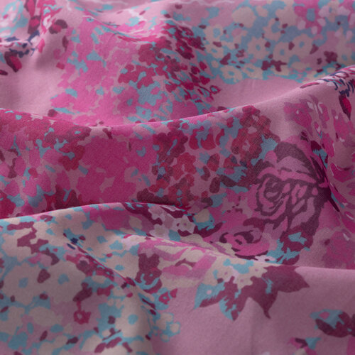 Sugar Pink Rich Rose Cotton Scarf