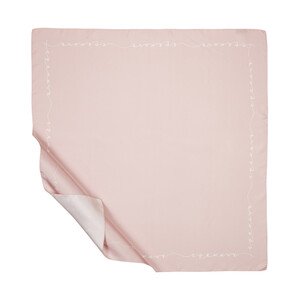 Sugar Pink Signature Silk Twill Scarf - Thumbnail