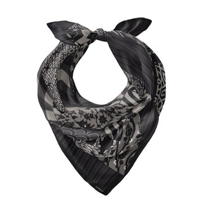 ipekevi - Sultan's Caftan Black Satin Silk Pocket Square (1)