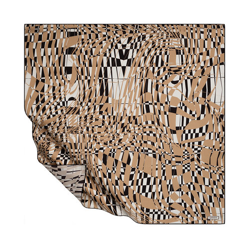 Sütlü Kahve Metropol Tivil İpek Eşarp