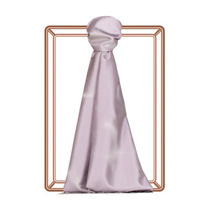 Syringa Purple Spray Paint Print Silk Scarf - Thumbnail