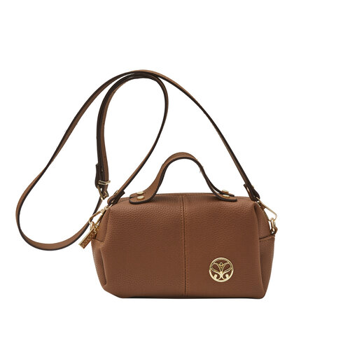 حقيبة كروس لون عسلي