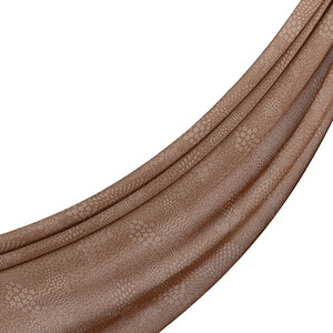ipekevi - Taş Etnik Harmoni Desenli Pamuk Şal