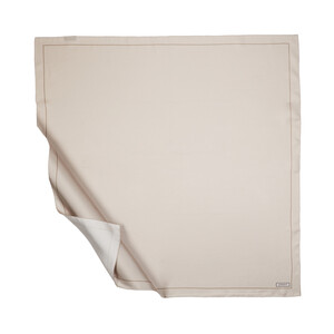 ipekevi - ايشارب حرير تويل لون حجري مزيّن بالإطار ipekevi - ايشارب حرير تويل لون حجري مزيّن بالإطار