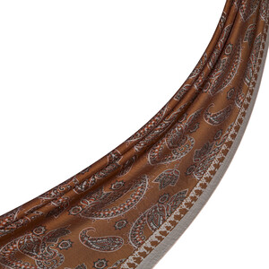 ipekevi - Taş Toprak Mezopotamya Model 04 Desenli Tensel Şal