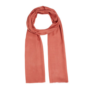 Terracotta Plain Modal Scarf - Thumbnail