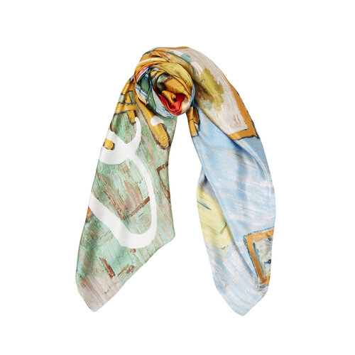 The Bedroom Satin Silk Scarf