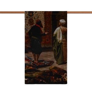 The Carpet Merchant Satin Silk Scarf - Thumbnail