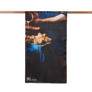 The Milkmaid Satin Silk Scarf - Thumbnail