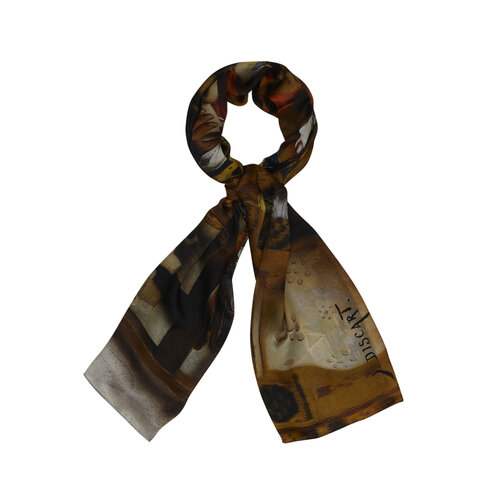 The Pottery Workshop Tanger Satin Silk Scarf