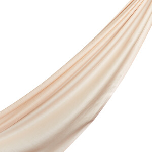 ipekevi - شال قطن وحرير ذو وجهين لون وردي