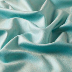 Turquoise Silk Neck Scarf - Thumbnail
