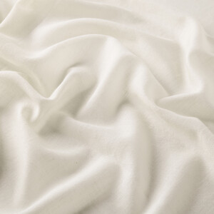 Vanilla Plain Cotton Silk Scarf - Thumbnail