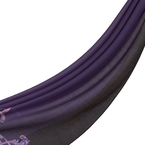 Violet Baroque Signature Tencel Scarf