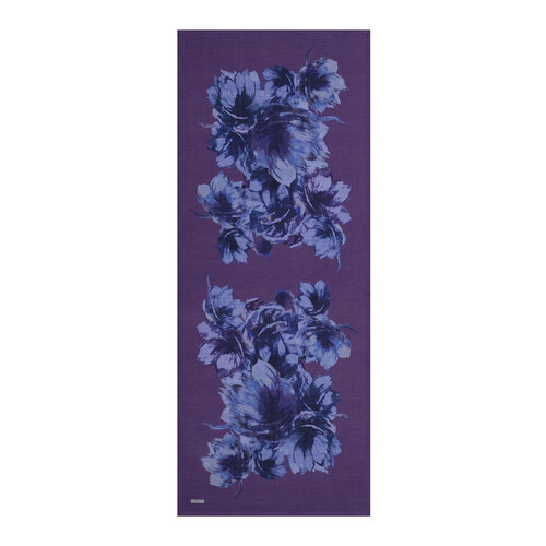 Violet Florescence Print Tencel Scarf