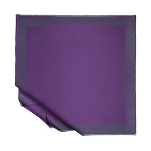 Violet Reversible Silk Scarf - Thumbnail