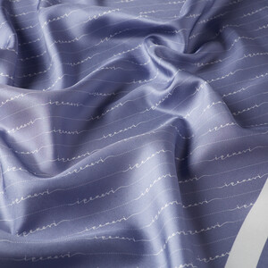 Violet Signature Silk Twill Scarf - Thumbnail