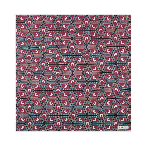 Vişne Şam İşi Sedef Saten İpek Mendil