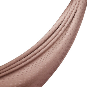 ipekevi - شال حرير وصوف وكتان منقط لون بيج ipekevi - شال حرير وصوف وكتان منقط لون بيج