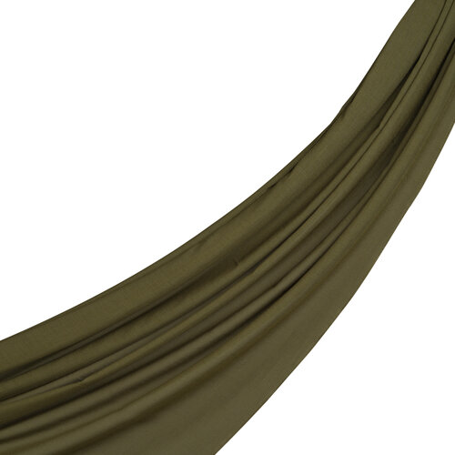 Walnut Green Plain Cotton Scarf