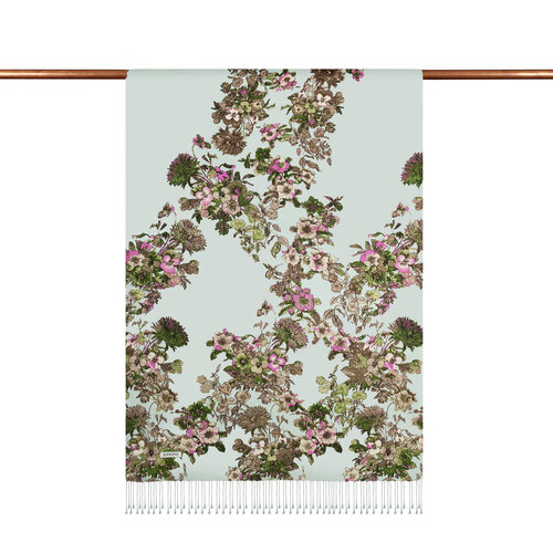 Water Green Exotic Amazon Print Silk Scarf